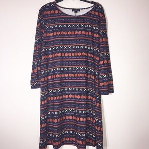 Halloween themed shift dress